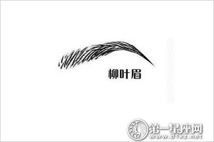 “眉型当属上等”的远山眉和柳叶眉区别
