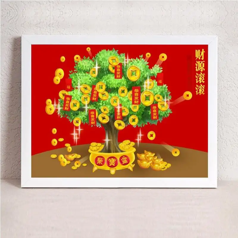 揭秘客厅十字绣摆放讲究与气运关联，助您旺财旺运！